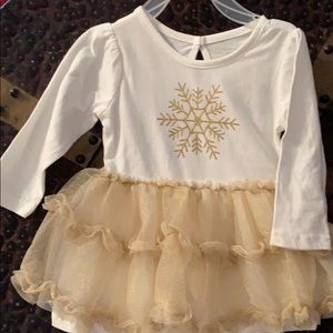 Baby snow dress
